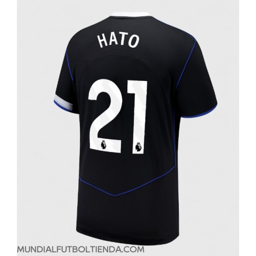 Camiseta Chelsea Jorrel Hato #21 Tercera Equipación Replica 2025-26 mangas cortas